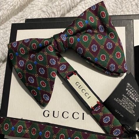 gucci bow tie cheap|gucci tie outlet.